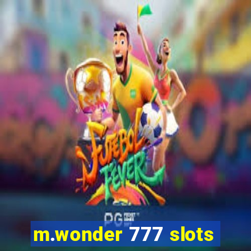 m.wonder 777 slots